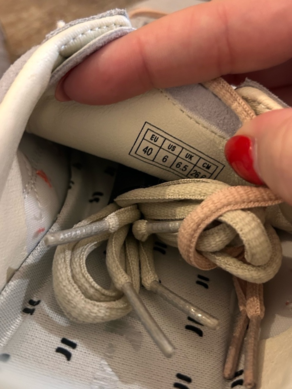 New Free People Coolway Kizuna Sneakers Light Grey - Picture 8 of 8